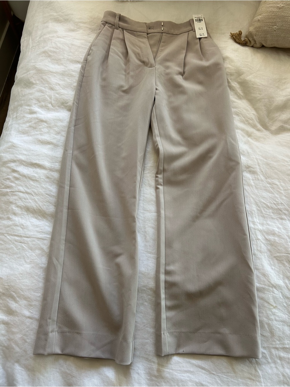 ** New with Tags - Abercrombie Wide Leg Dress Pants in Light Taupe